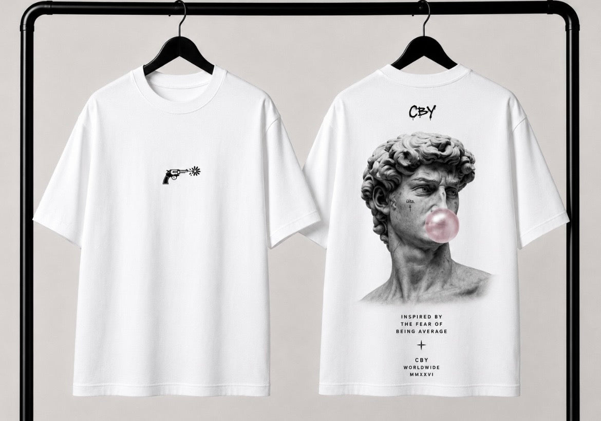 White Blow T shirt